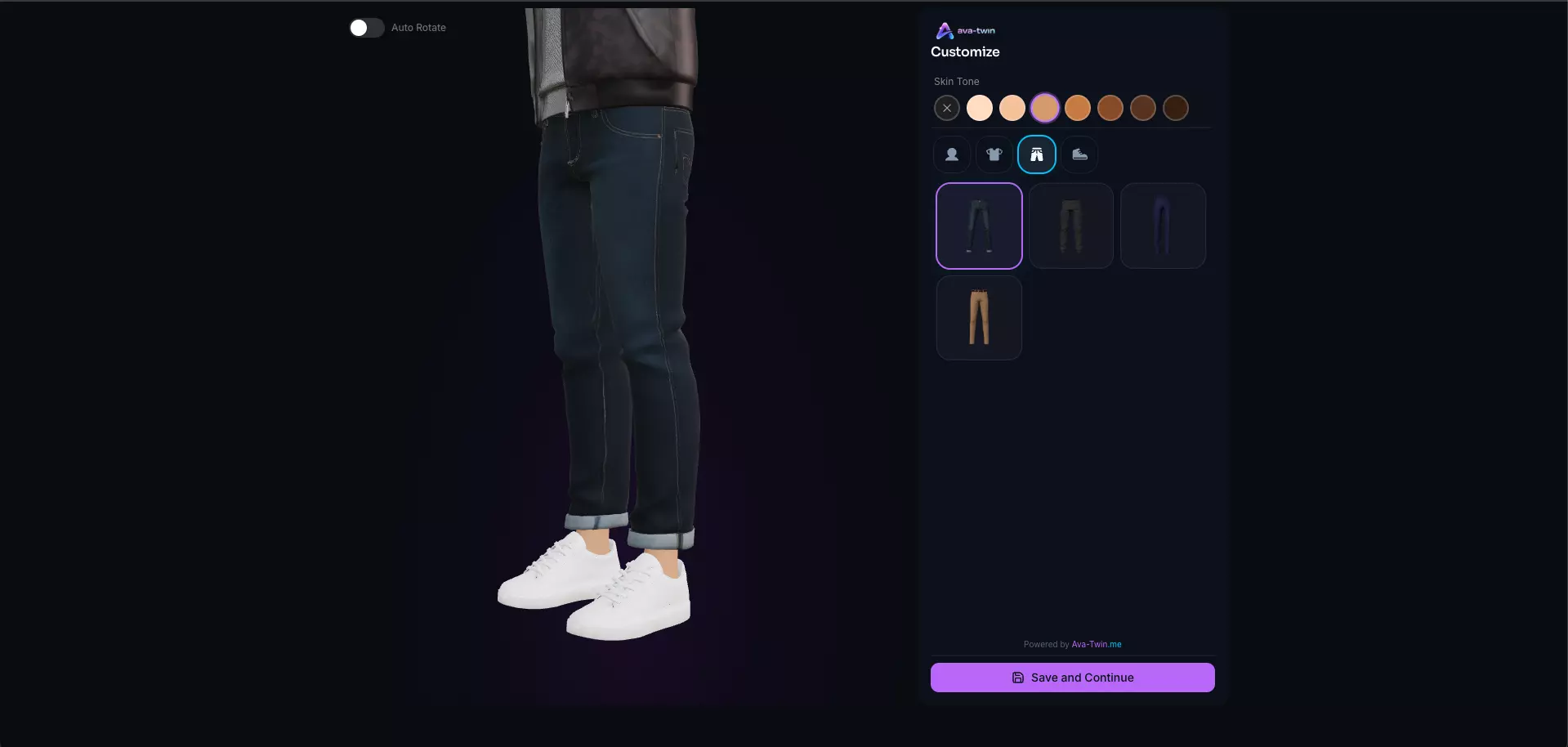 Ava-Twin customizer preview 4