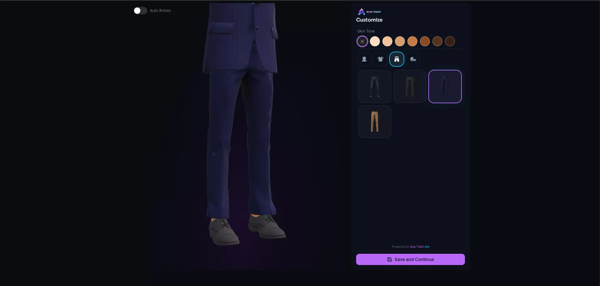 Ava-Twin customizer preview 7
